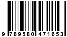 Código de Barras de '.9789580471653.'