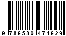 Código de Barras de '.9789580471929.'
