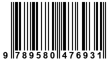 Código de Barras de '.9789580476931.'