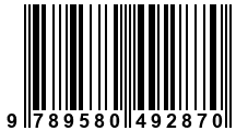 Código de Barras de '.9789580492870.'