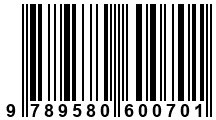 Código de Barras de '.9789580600701.'