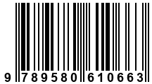 Código de Barras de '.9789580610663.'