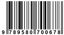 Código de Barras de '.9789580700678.'