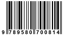 Código de Barras de '.9789580700814.'
