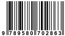 Código de Barras de '.9789580702863.'