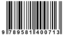 Código de Barras de '.9789581400713.'