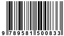 Código de Barras de '.9789581500833.'