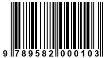 Código de Barras de '.9789582000103.'