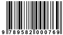 Código de Barras de '.9789582000769.'