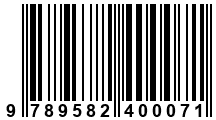 Código de Barras de '.9789582400071.'