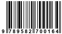 Código de Barras de '.9789582700164.'