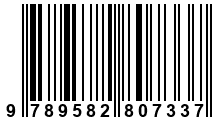 Código de Barras de '.9789582807337.'