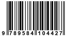 Código de Barras de '.9789584104427.'