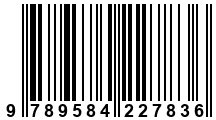 Código de Barras de '.9789584227836.'