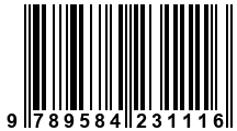 Código de Barras de '.9789584231116.'