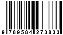 Código de Barras de '.9789584273833.'