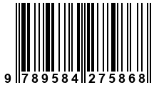Código de Barras de '.9789584275868.'