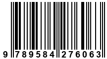 Código de Barras de '.9789584276063.'