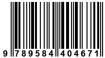 Código de Barras de '.9789584404671.'