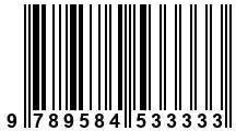 Código de Barras de '.9789584533333.'