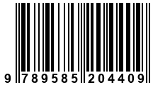 Código de Barras de '.9789585204409.'