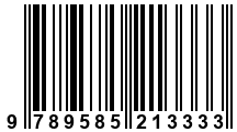 Código de Barras de '.9789585213333.'