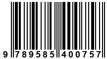 Código de Barras de '.9789585400757.'