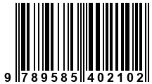 Código de Barras de '.9789585402102.'