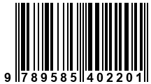 Código de Barras de '.9789585402201.'