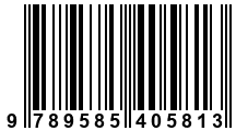 Código de Barras de '.9789585405813.'
