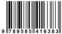 Código de Barras de '.9789585416383.'