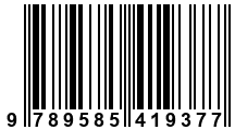 Código de Barras de '.9789585419377.'