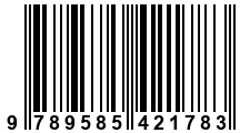 Código de Barras de '.9789585421783.'