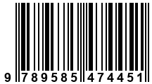 Código de Barras de '.9789585474451.'