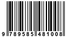Código de Barras de '.9789585481008.'