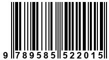 Código de Barras de '.9789585522015.'