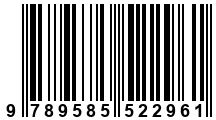 Código de Barras de '.9789585522961.'