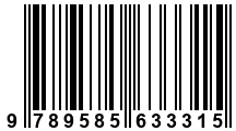 Código de Barras de '.9789585633315.'