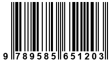 Código de Barras de '.9789585651203.'