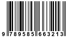 Código de Barras de '.9789585663213.'