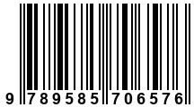 Código de Barras de '.9789585706576.'