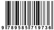 Código de Barras de '.9789585719736.'