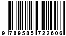 Código de Barras de '.9789585722606.'