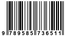 Código de Barras de '.9789585736511.'