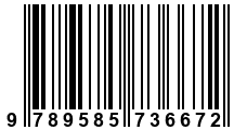 Código de Barras de '.9789585736672.'