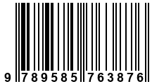Código de Barras de '.9789585763876.'