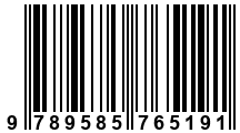 Código de Barras de '.9789585765191.'