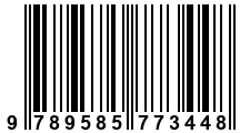 Código de Barras de '.9789585773448.'