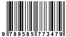 Código de Barras de '.9789585773479.'