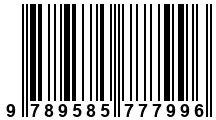 Código de Barras de '.9789585777996.'